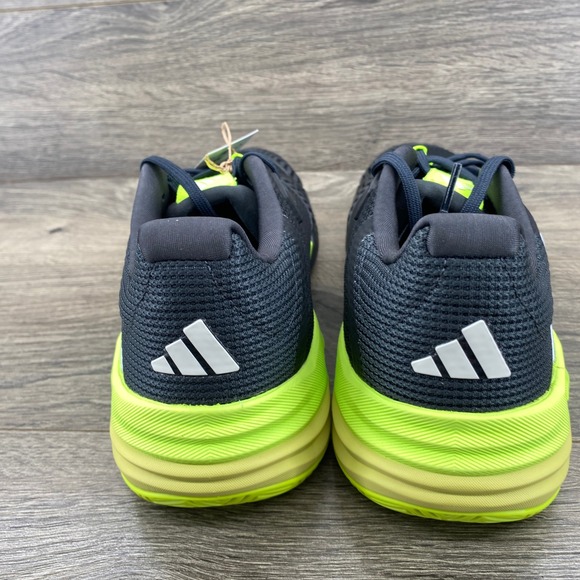 Adidas Barricade 13 M Mens Tennis Shoes Black Neon Yellow IH2559 Size 9 NEW main image 4